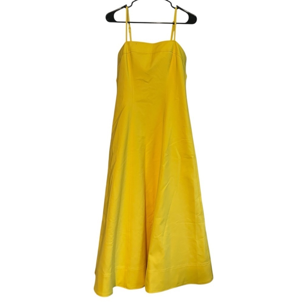 SIMKHAI Marisol Cotton-Blend A-Line Midi-Dress - Picture 2 of 6